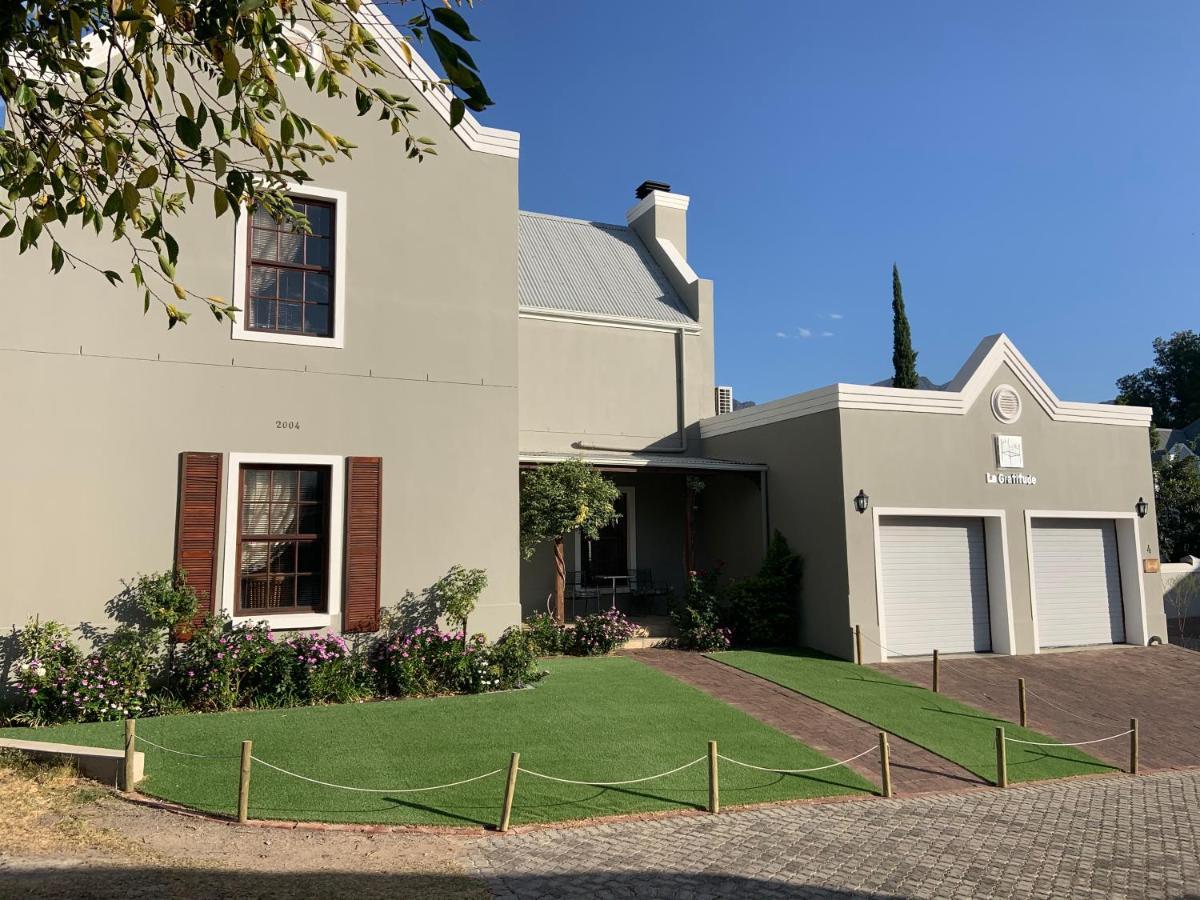 La Gratitude Self Catering Cottage Franschhoek Bagian luar foto
